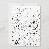 Klassiek thea Pot  Floral Vine Vrijgezellenfeest Kaart (Achterkant)