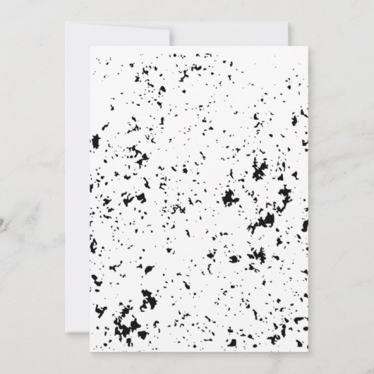 Klassiek thea Pot Floral Vine Vrijgezellenfeest Kaart (Achterkant)