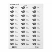 KLASSIEK THUNDERBIRD LABEL (Full Sheet)