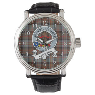 Klassiek Timeless clan Cameron van Erracht Weather Horloge