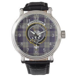 Klassiek Timeless Clan Cunningham Dress Blue Tarta Horloge