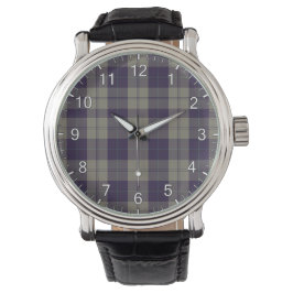 Klassiek Timeless Clan Cunningham Dress Blue Tarta Horloge