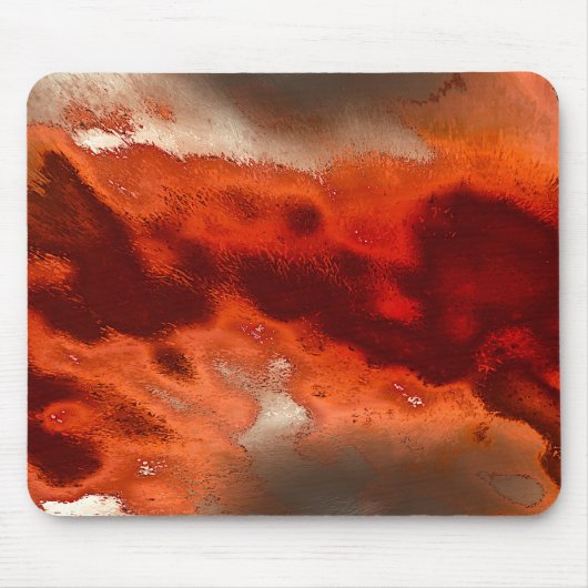 Klassiek tot gekleurd in tinten van intens rood &  muismat (Voorkant)