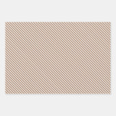 Klassiek traditioneel blauw beige beige beige beig inpakpapier vel (Voorkant 2)