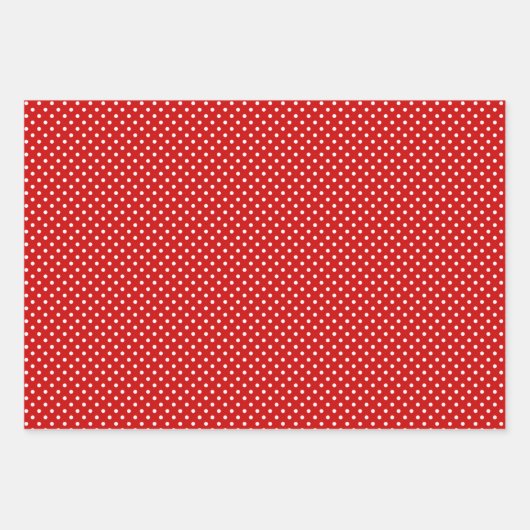 Klassiek traditioneel rood groen wit gingham inpakpapier vel (Voorkant 2)
