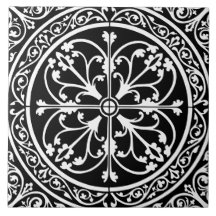 Klassiek Traditioneel Stijlvol Elegant Abstract Zw