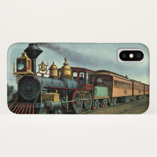 Klassiek transport, kolentreinlocomotief Case-Mate iPhone case