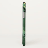 Klassiek transportmiddel, groene rijdende trein Case-Mate iPhone case (Achterkant / rechts)