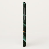 Klassiek transportmiddel, groene rijdende trein Case-Mate iPhone case (Achterkant/links)