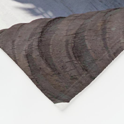 Klassiek tropisch eilandstrand paradijs fleece deken (Hoek)