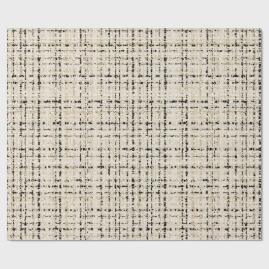 Klassiek Tweed Inpakpapier (Vlak)