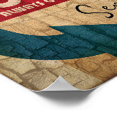 Klassiek uithangbord koffie poster (Hoek)