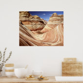 Klassiek Uitzicht van de golf Poster (Keuken)