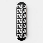 "Klassiek uniform" dek Persoonlijk Skateboard (Voorkant)