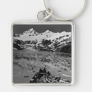 Klassiek USA Alaska gletsjer baai nationaal monume Sleutelhanger