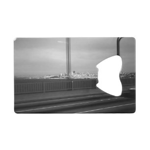Klassiek USA San Francisco Golden Gate-brug Creditkaart Flessenopener