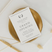 Klassiek uw Logo hier grote opening Kaart