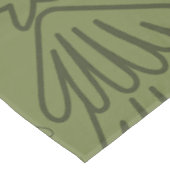 Klassiek  vakantiepatroon-kerstboom (1) tafelkleed (Gekanteld)