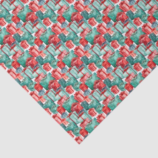 Klassiek vakantiepatroon Kerstmis Tissuepapier (Detail)