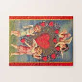 Klassiek Valentijnsdag Vakantie Cadeau Legpuzzel (Horizontaal)