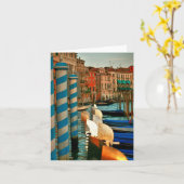 Klassiek Venetiaans Landschap Kaart (Gele Bloem)