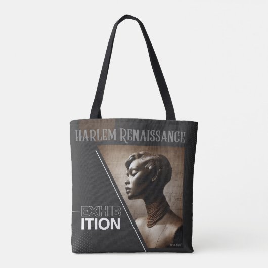 Klassiek verfijnd Harlem Renaissance   Tote Bag (Achterkant)