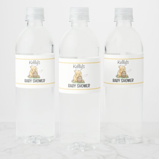Klassiek verhaal Boek water fles label Waterfles Etiket (Flessen)