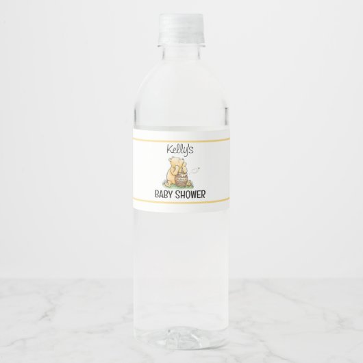 Klassiek verhaal Boek water fles label Waterfles Etiket (Voorkant)