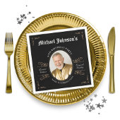 Klassiek Verouderd tot perfectie Custom 50ste verj Servet