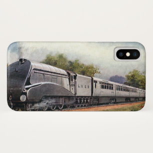 Klassiek Vervoer, Moderne Zilveren Bullet Trein iPhone X Hoesje