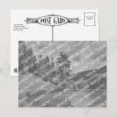 Klassiek Victoriaans Briefkaart Terug -  (Voorkant / Achterkant)