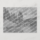 Klassiek Victoriaans Briefkaart Terug -  (Voorkant)