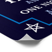 Klassiek  Victoriaans Hypnotist Poster (Hoek)