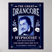 Klassiek  Victoriaans Hypnotist Poster (Voorkant)