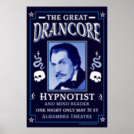 Klassiek  Victoriaans Hypnotist Poster