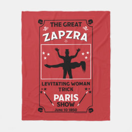 Klassiek  Victoriaans Magisch Show Fleece Deken