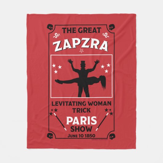 Klassiek  Victoriaans Magisch Show Fleece Deken (Voorkant)