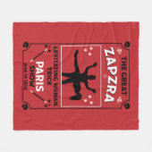 Klassiek  Victoriaans Magisch Show Fleece Deken (Voorkant (Horizontaal))