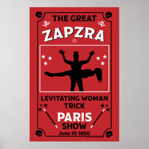 Klassiek  Victoriaans Magisch Show Poster