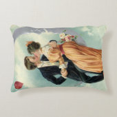 Klassiek Victoriaans stel kust op een wassende maa Accent Kussen (Voorkant)