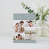 Klassiek vier | Multifoto Weddenschap Hartelijk da Briefkaart (Staand voorkant)