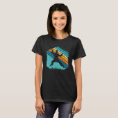 Klassiek Vintage Karate Karate T-shirt (Voorkant volledig)