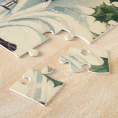 Klassiek/Vintage Kerstmis/Winter Legpuzzel (Zijkant)