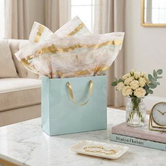 Klassiek Vintage Strepen Kunstpatroon Tissuepapier