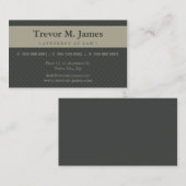 KLASSIEK VISITEKAARTJE:: statig 4L Visitekaartje (Voorkant / Achterkant)