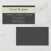 KLASSIEK VISITEKAARTJE:: statig 8L Visitekaartje (Voorkant / Achterkant)