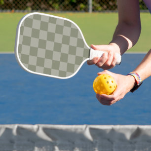 Klassiek visueel magenta dambord pickleball pa paddle