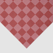 Klassiek visueel magenta dambordpatroon tissuepapi tissuepapier (Detail)