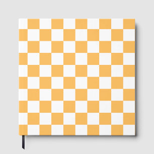 Klassiek visueel perzik schaakbord gastenboek