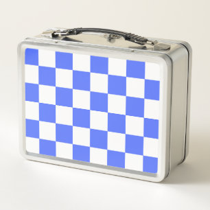 Klassiek visueel saffier dambordpatroon